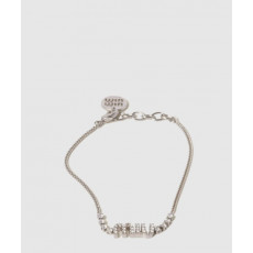 미우미우 크리스털 장식 메탈 브레이슬릿 5IB454