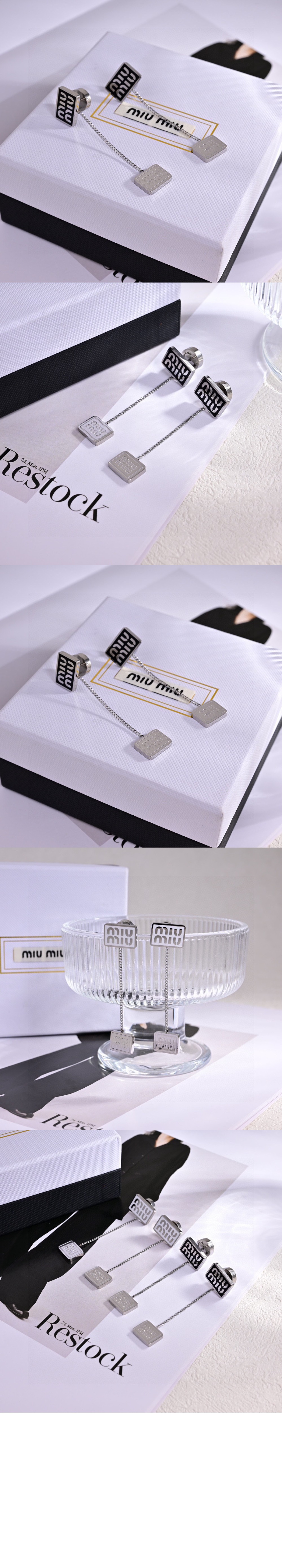 미우미우 이어링 5IO067