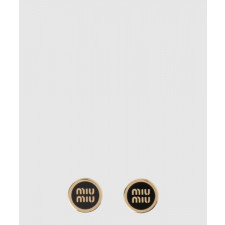 미우미우 에나멜 메탈 귀걸이 5JO912