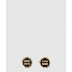 미우미우 에나멜 메탈 귀걸이 5JO912