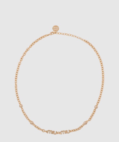 미우미우 메탈 네크리스 5IC059