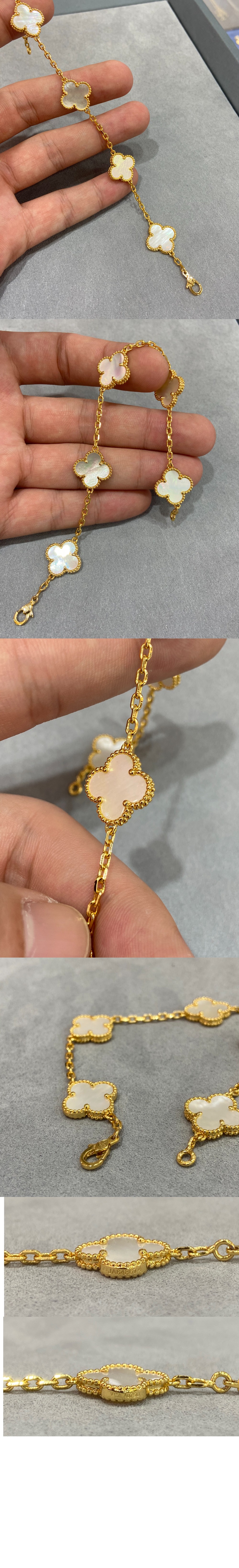 반클리프 빈티지 알함브라 팔찌 41300