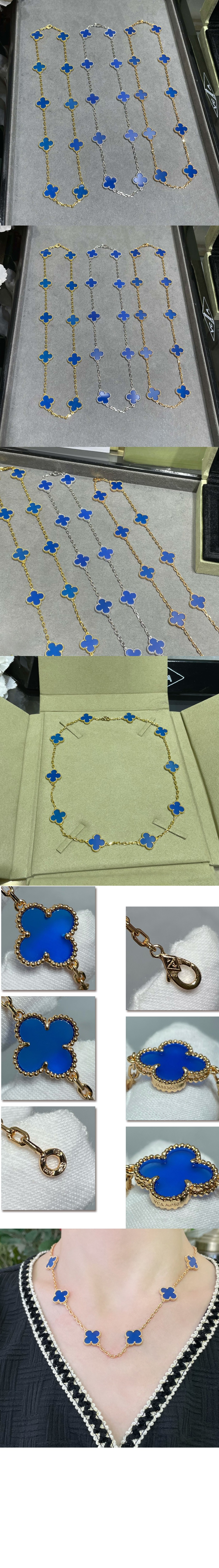 반클리프 빈티지 알함브라 네크리스 42700