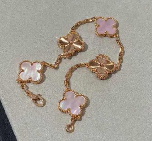 반클리프 기요세 5모티브 브레이슬릿 팔찌