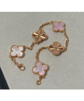 반클리프 기요세 5모티브 브레이슬릿 팔찌