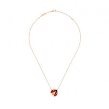 반클리프 럭기 스프링 무당벌레 펜던트 로즈골드