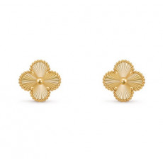 반클리프 빈티지 알함브라 이어링 골드