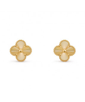 반클리프 빈티지 알함브라 이어링 골드