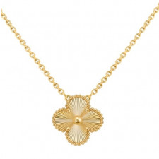 반클리프 빈티지 알함브라 펜던트 골드 앤 골드