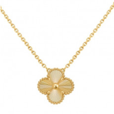 반클리프 빈티지 알함브라 펜던트 골드 앤 골드