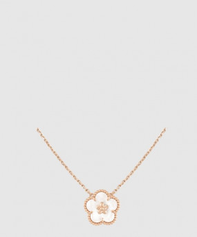 반클리프 럭키 스프링 목걸이 9X100