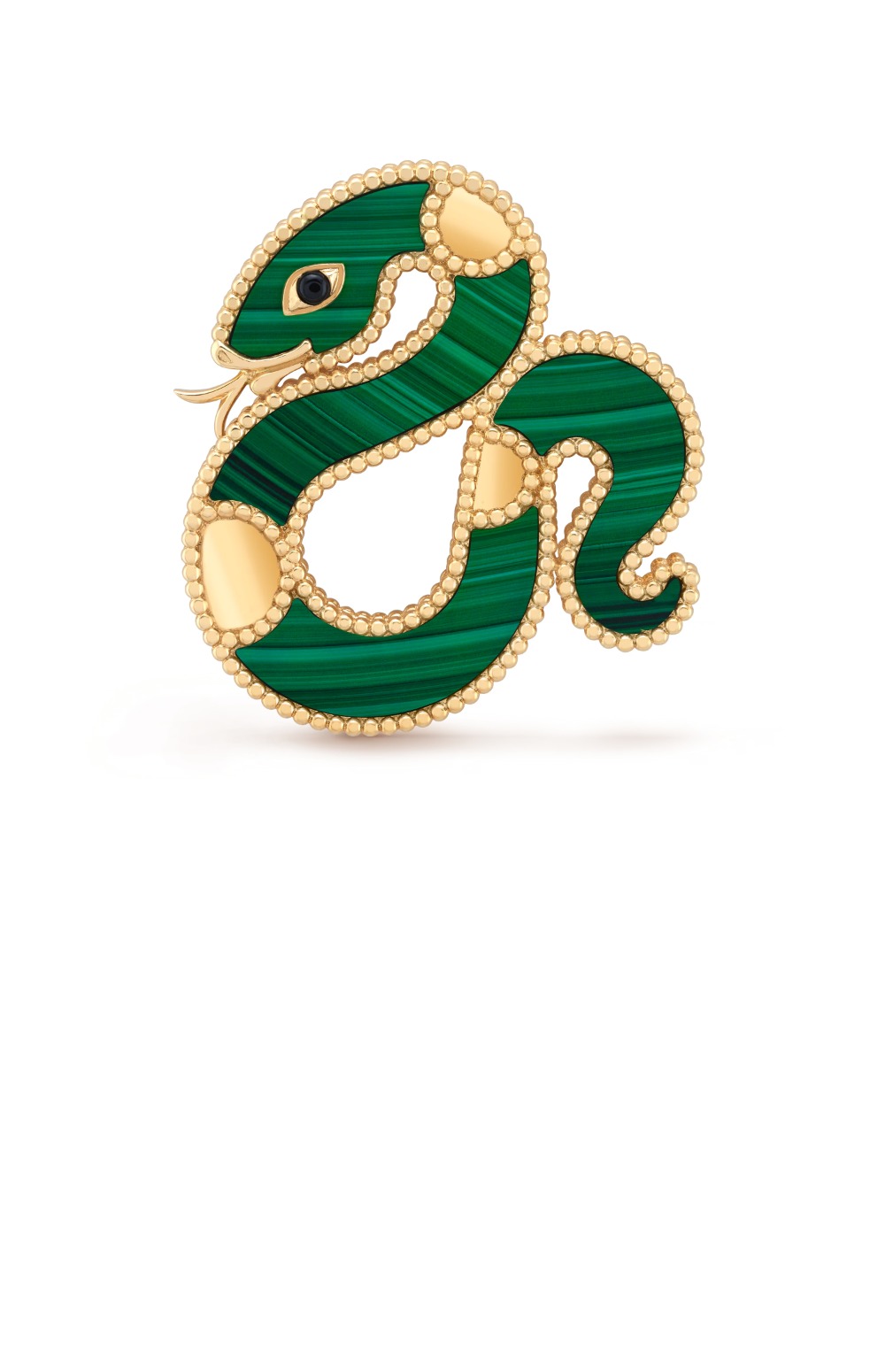 반클리프 럭키 애니멀 스네이크 클립 7UJ00