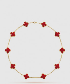 반클리프 빈티지 알함브라 네크리스 40600