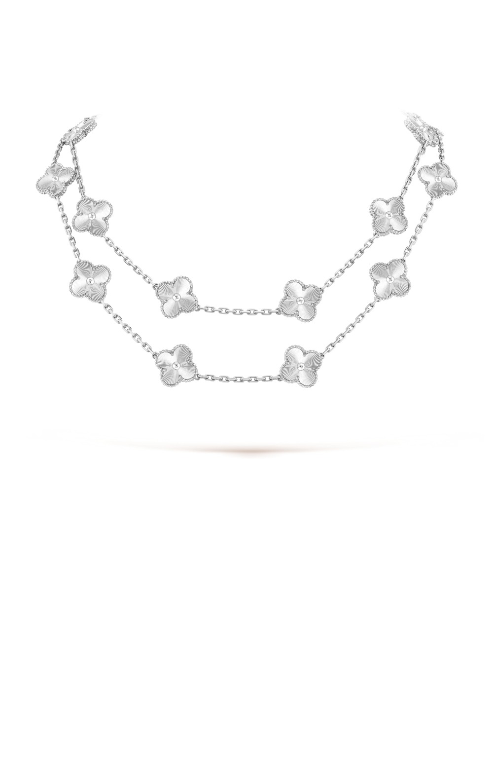 반클리프 빈티지 알함브라 롱 네크리스 9XH00