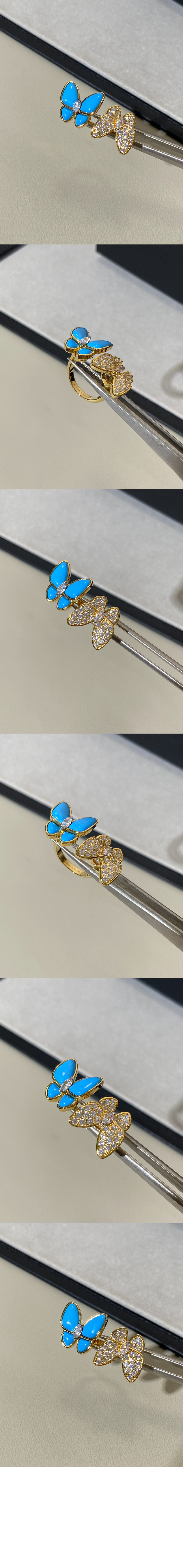 반클리프 투 버터플라이 비트윈 더 핑거 링 7UZ00