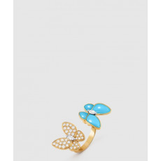 반클리프 투 버터플라이 비트윈 더 핑거 링 7UZ00