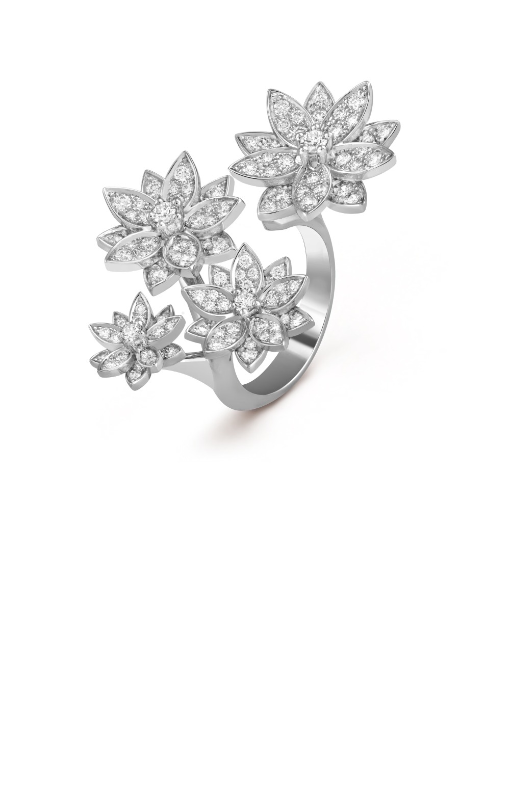 반클리프 로터스 비트윈 더 핑거 링 7TF00