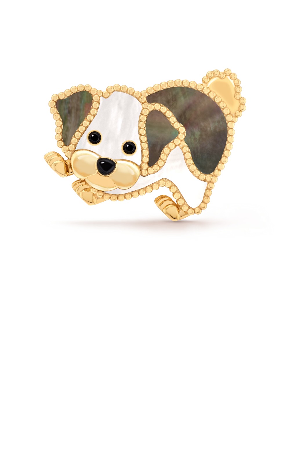 반클리프 럭키 애니멀 비숑 프리제 클립 9RV00