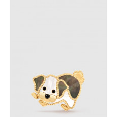 반클리프 럭키 애니멀 비숑 프리제 클립 9RV00