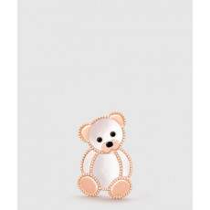 반클리프 럭키 애니멀 테디 베어 클립 9RZ00