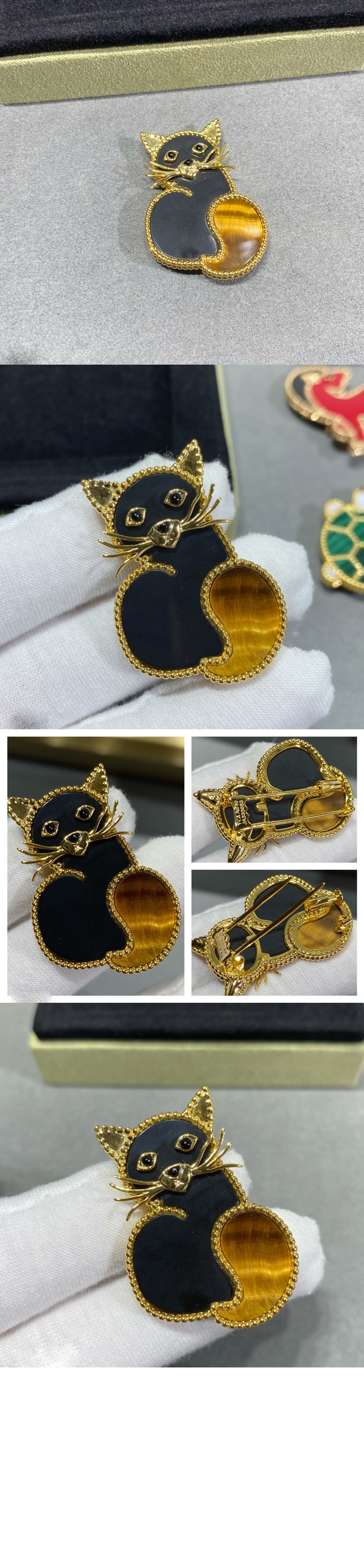 반클리프 럭키 애니멀 샤 클립 7UMOO