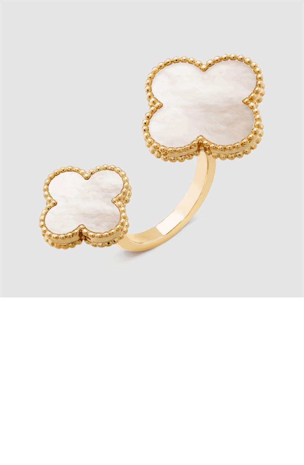 반클리프 매직 알함브라 비트윈 더 핑거 반지 05500