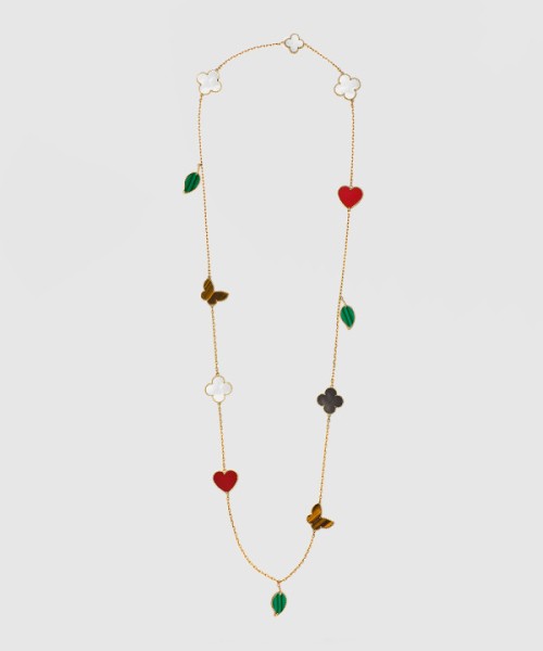 반클리프 럭키 알함브라 롱 네크리스 80100