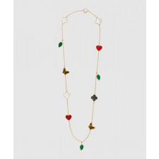 반클리프 럭키 알함브라 롱 네크리스 80100