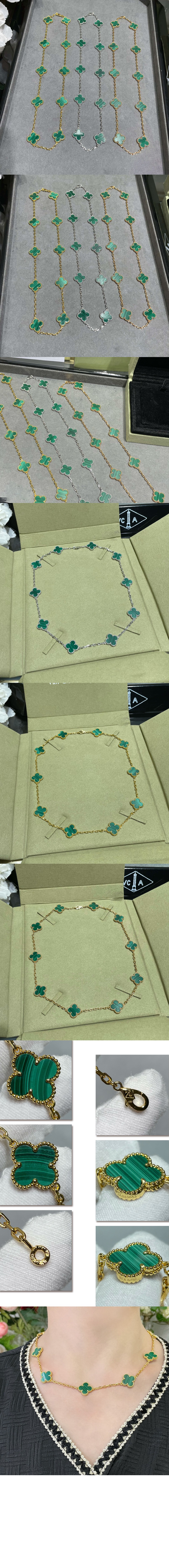 반클리프 빈티지 알함브라 네크리스 3QJ00