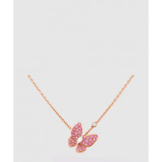 반클리프 투 버터플라이 목걸이 3M200