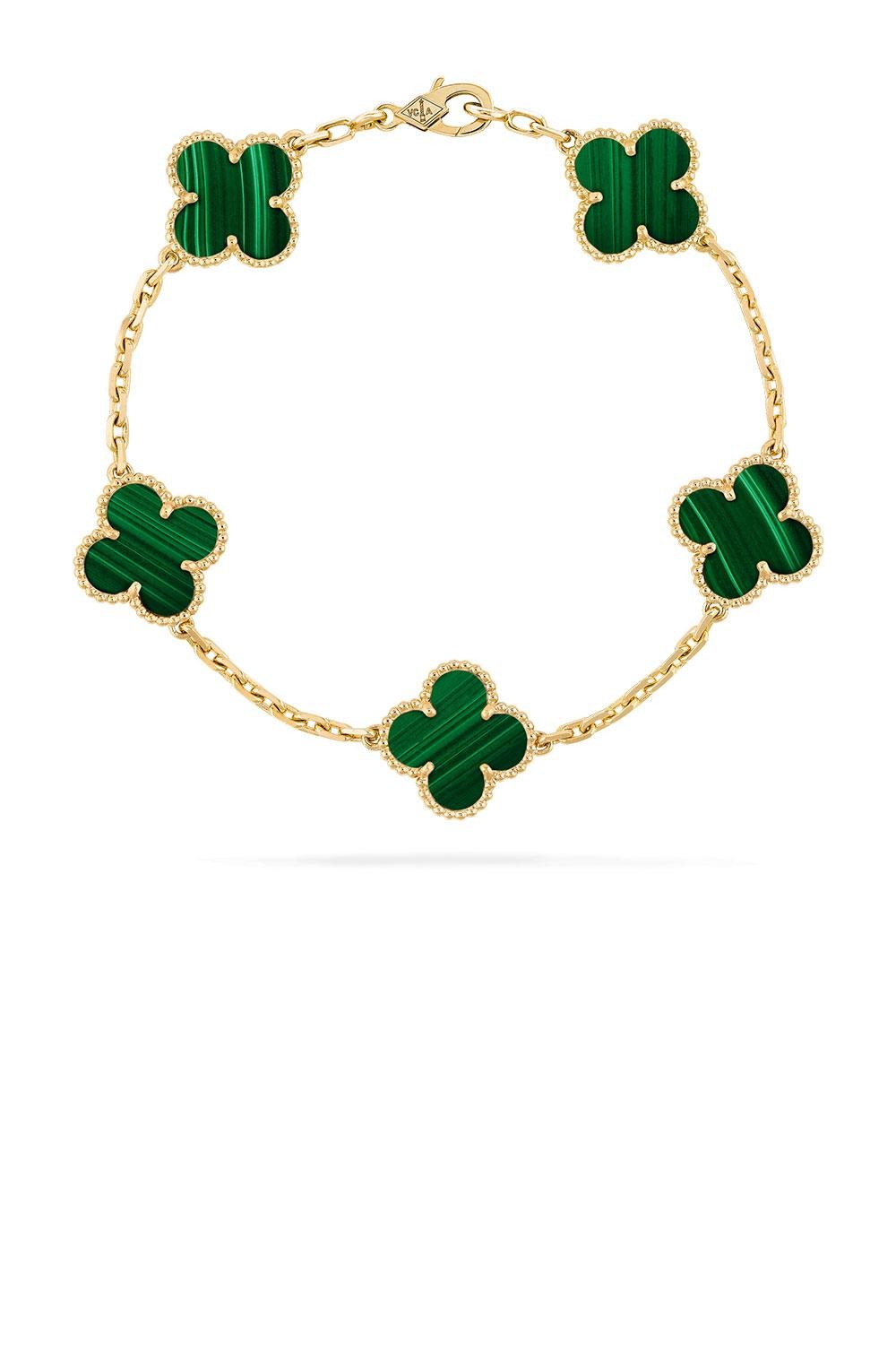 반클리프 빈티지 알함브라 팔찌 80900