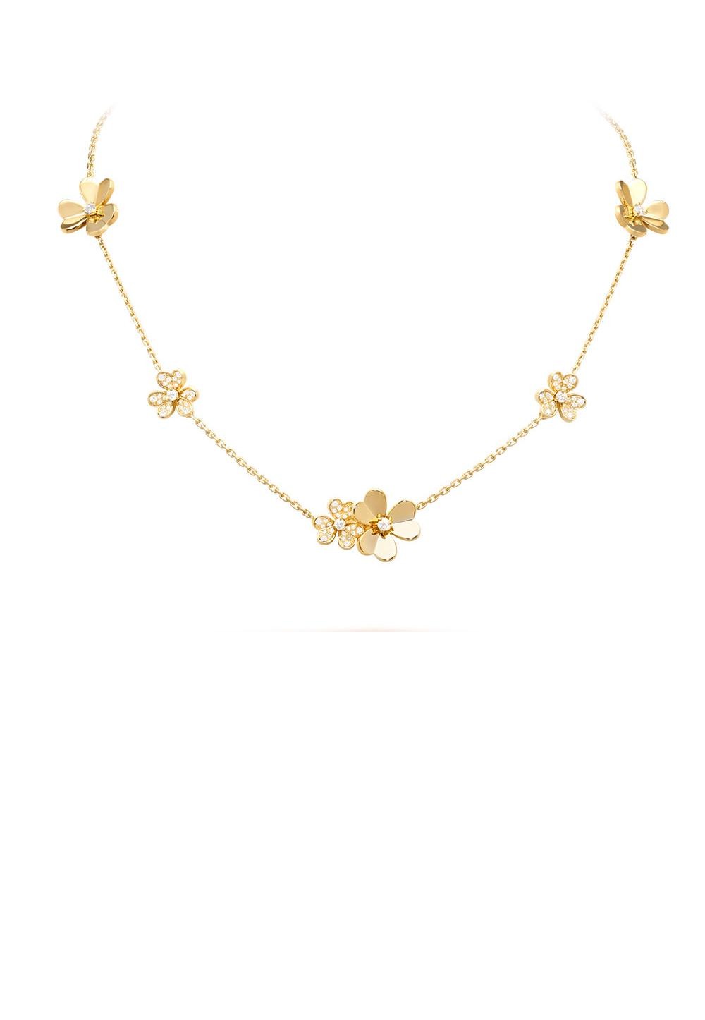 반클리프 프리볼 목걸이 3W600