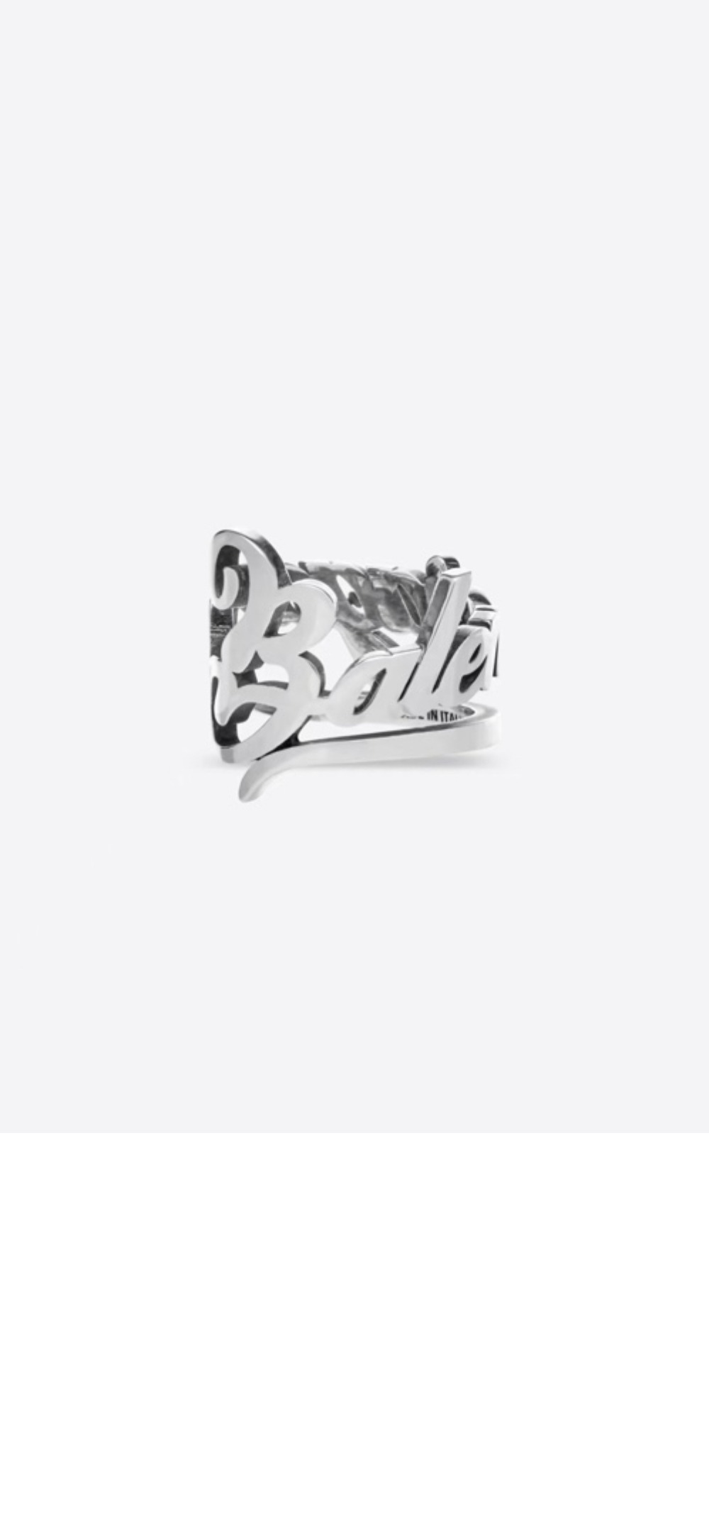 발렌시아가 타이포 반지 686191