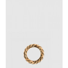 발렌시아가 올오버 로고 루프 반지 702951