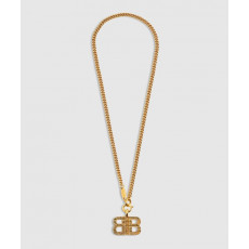 발렌시아가 텍스처드 목걸이 782981