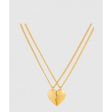 발렌시아가 러브록 더블 목걸이 741533