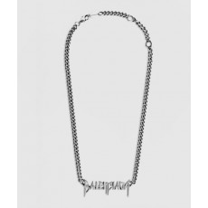 발렌시아가 타이포 메탈 네크리스 787781