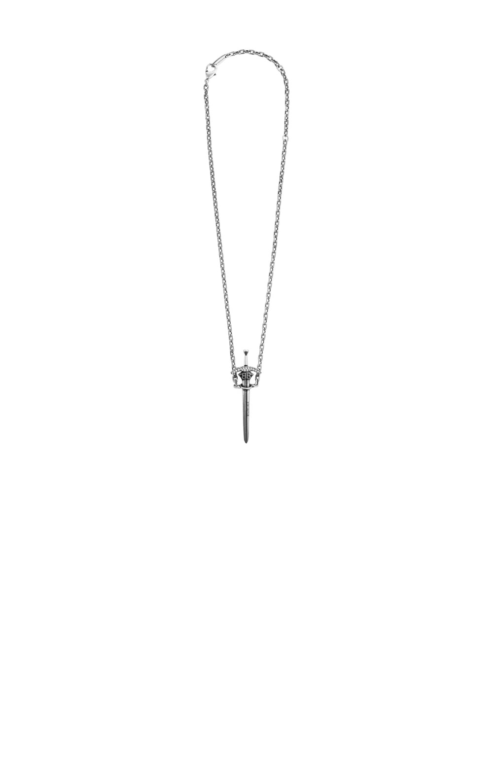 발렌시아가 고스 스워드 네크리스 789269