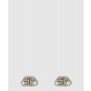 발렌시아가 Bb Xs 스터드 귀걸이 실버 624203