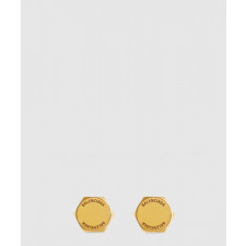 발렌시아가 차고 이중 나사 귀걸이 770138