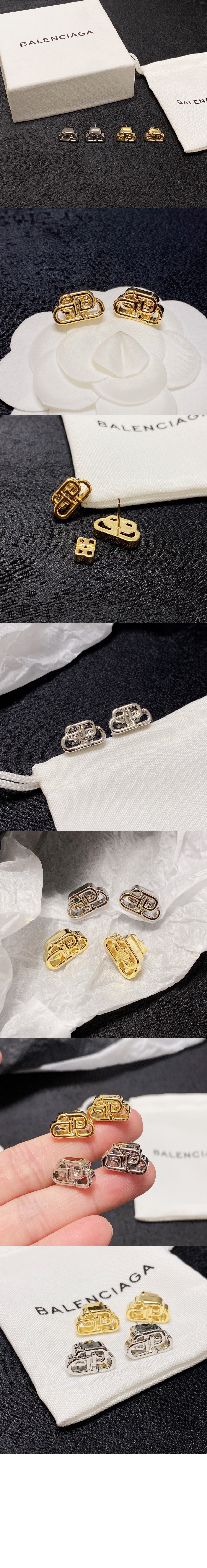 발렌시아가 스몰 공부 귀걸이 624199