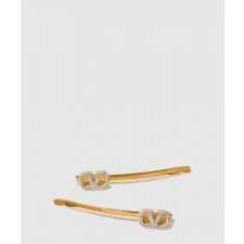 발렌티노 금속 헤어 클립