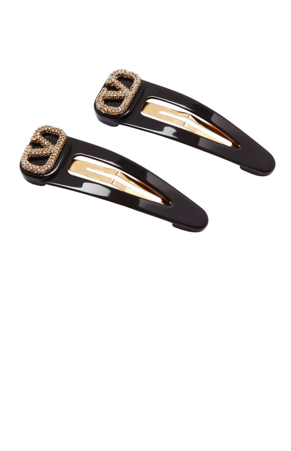 발렌티노 수지 헤어 클립