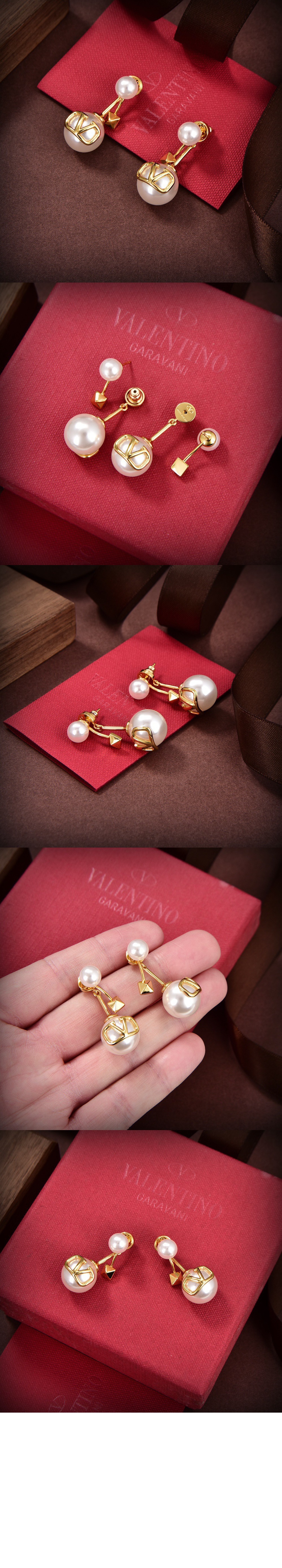 발렌티노 Rockstud 이어링