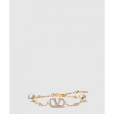 발렌티노 진주 장식 브레이슬릿