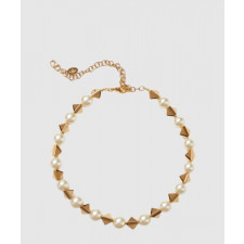 발렌티노 진주 네크리스