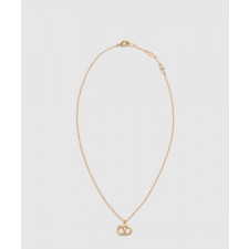 발렌티노 오발 메탈 네크리스