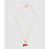 발렌티노 체리픽 메탈 & 에나멜 네크리스 6W0J0Z