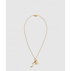 보테가베네타 옐로우 골드라나 네크리스 826942