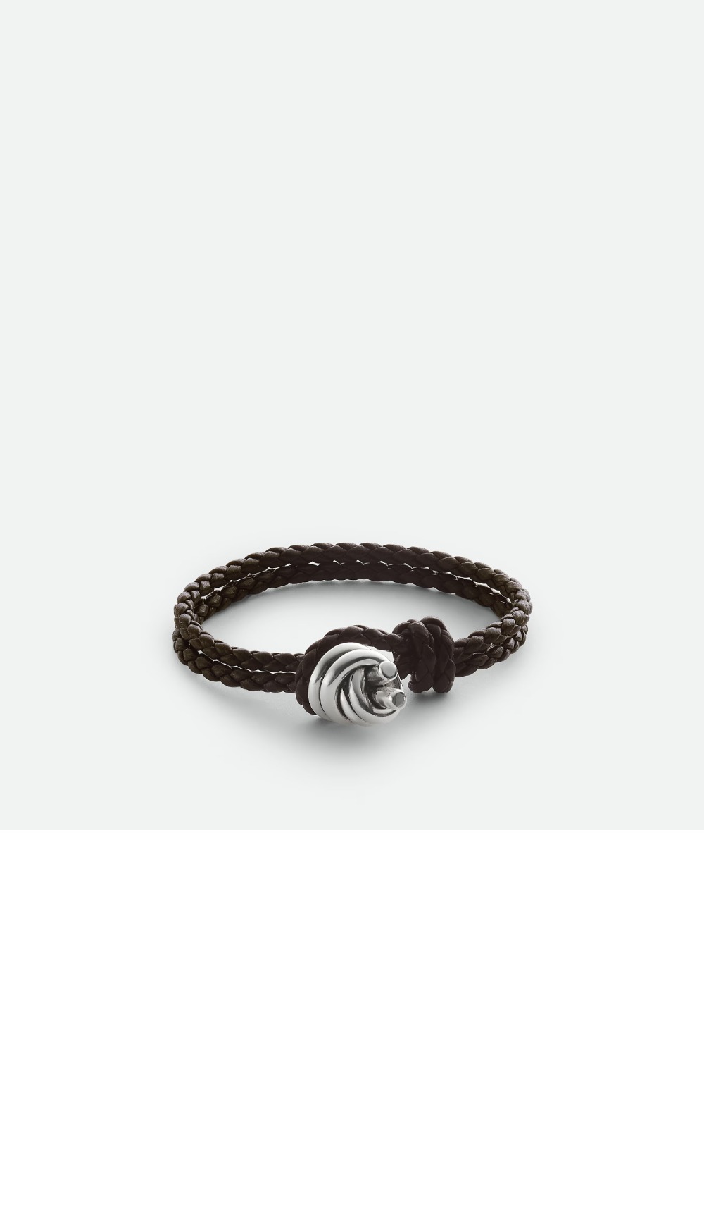 보테가베네타 놋 가죽 브레이슬릿 815938